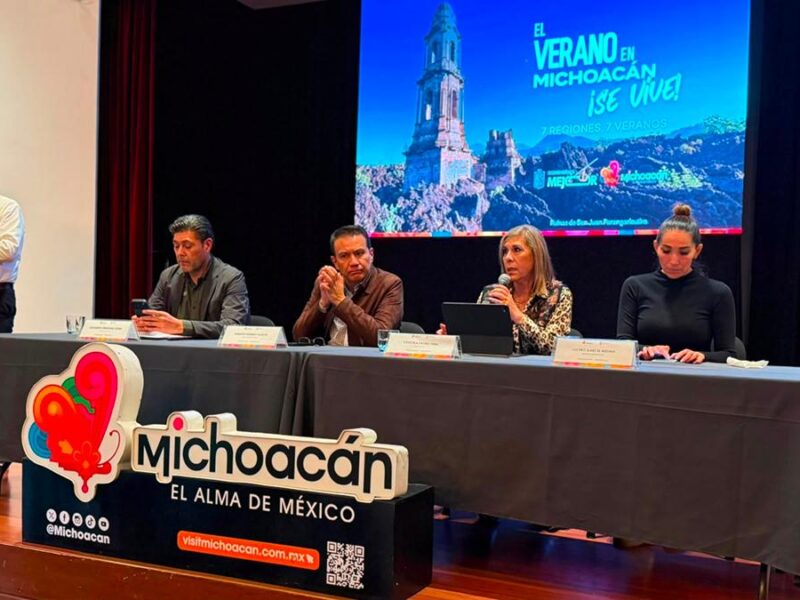 Michoacán proyecta recibir a más de 1.5 millones de turistas durante vacaciones de verano