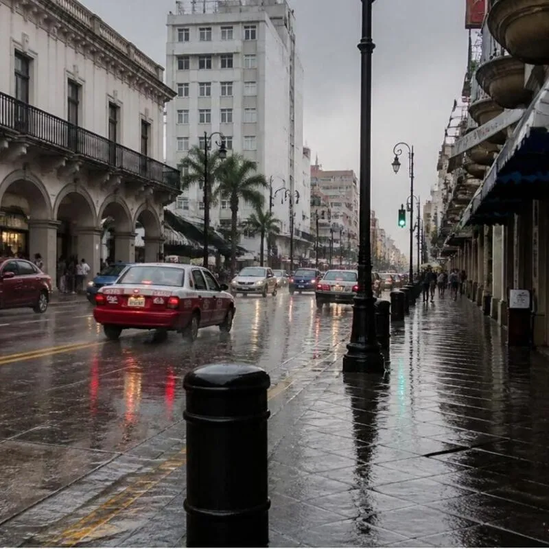 Monzón y onda tropical afectan México el 16 de julio