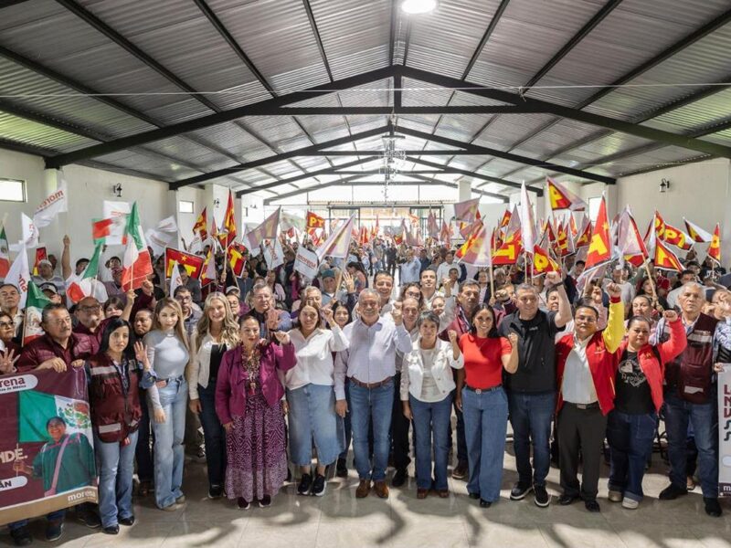 Morón construcción unidad en Michoacán