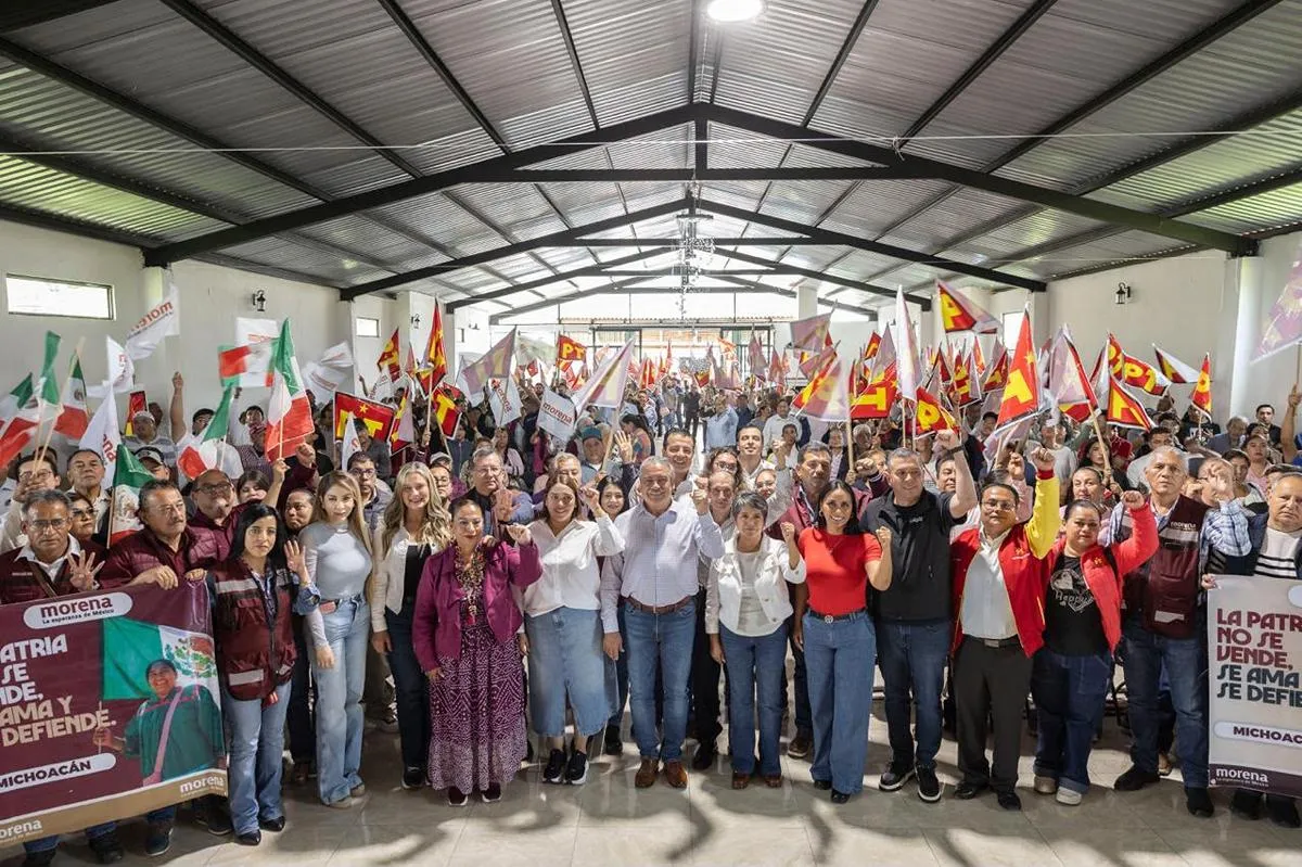 Morón construcción unidad en Michoacán