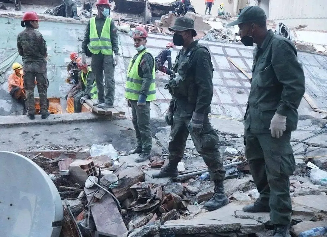 Muertes Venezuela campamentos temporales doble terremoto