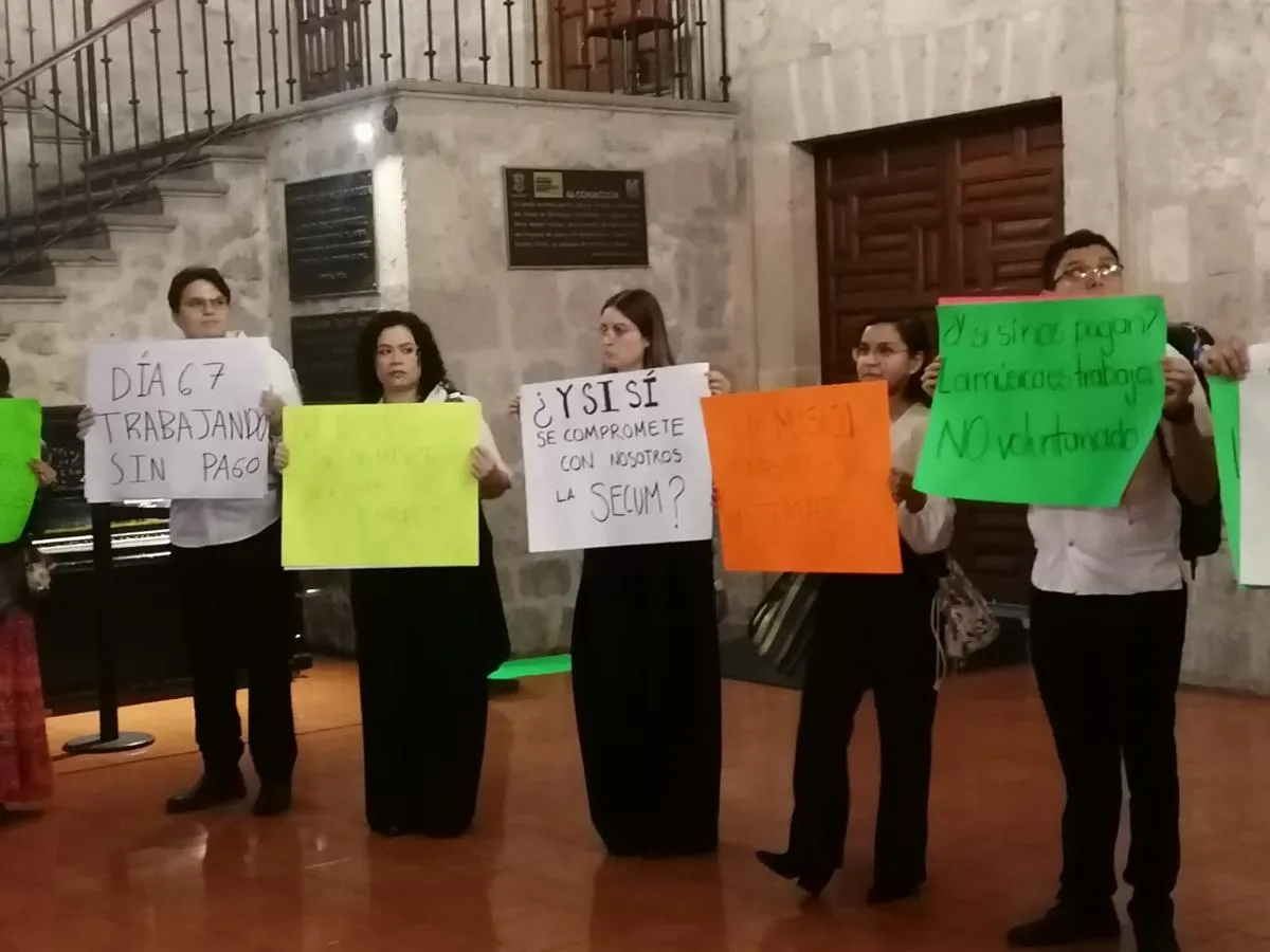 Músicos de la Osidem denuncian retrasos de hasta seis meses