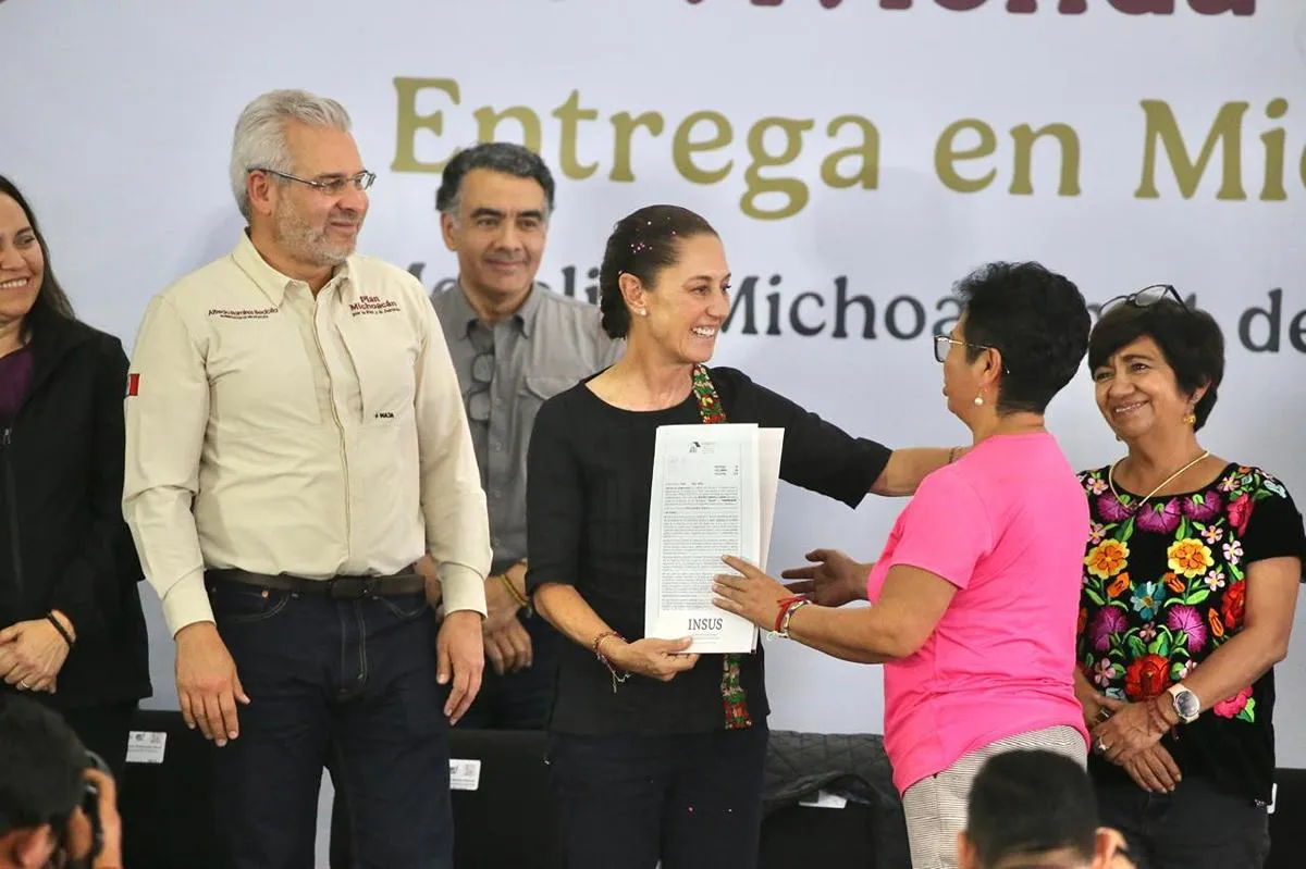 Novena visita de Sheinbaum consolida el Plan Michoacán por la Paz