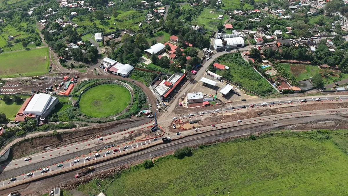 Nuevo puente Santiago Undameo Morelia
