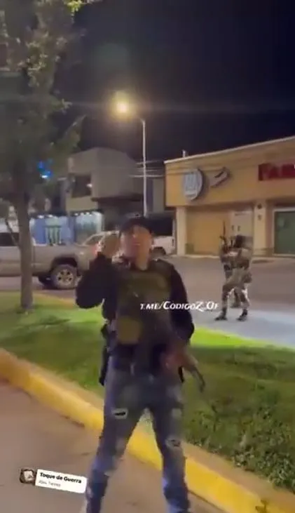 nuevo video CJNG en Cotija 2
