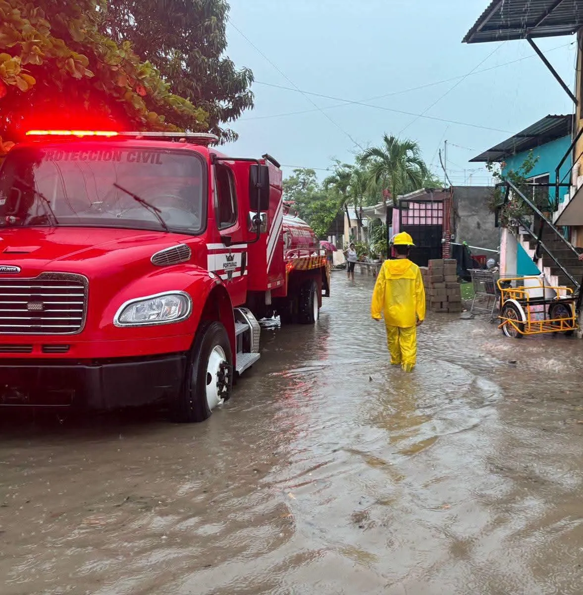 operativo Lázaro Cárdenas intensas lluvias 1