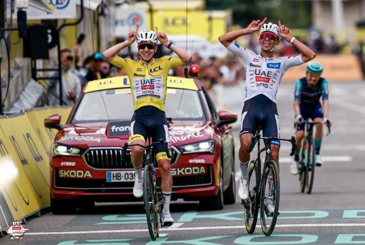 Para la historia: Isaac del Toro asegura pódium y maillot blanco del Tour de Francia en su debut