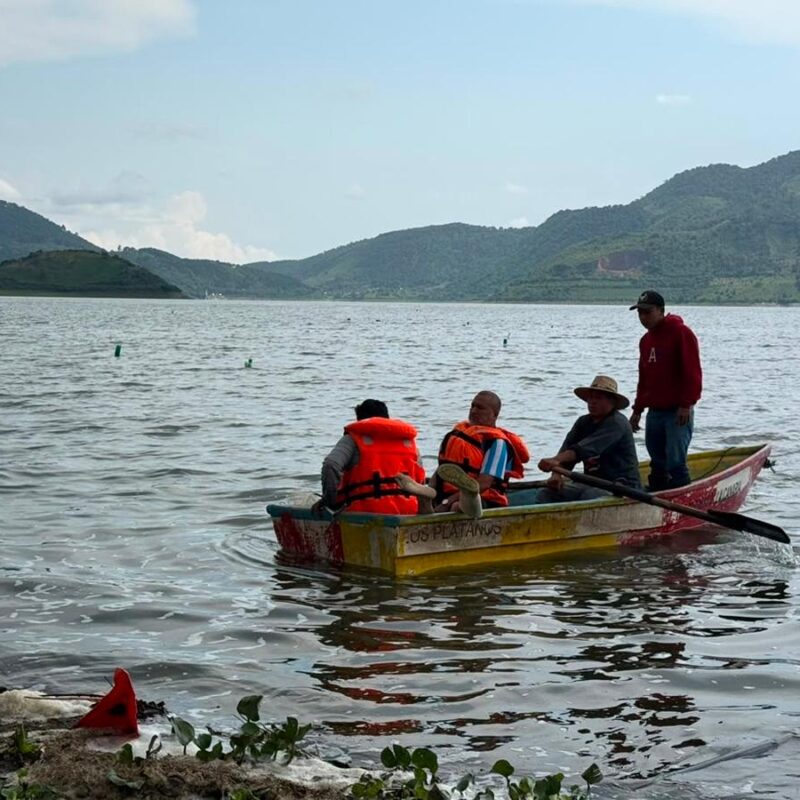 Muere pescador tras caer a la Presa del Bosque en Zitácuaro