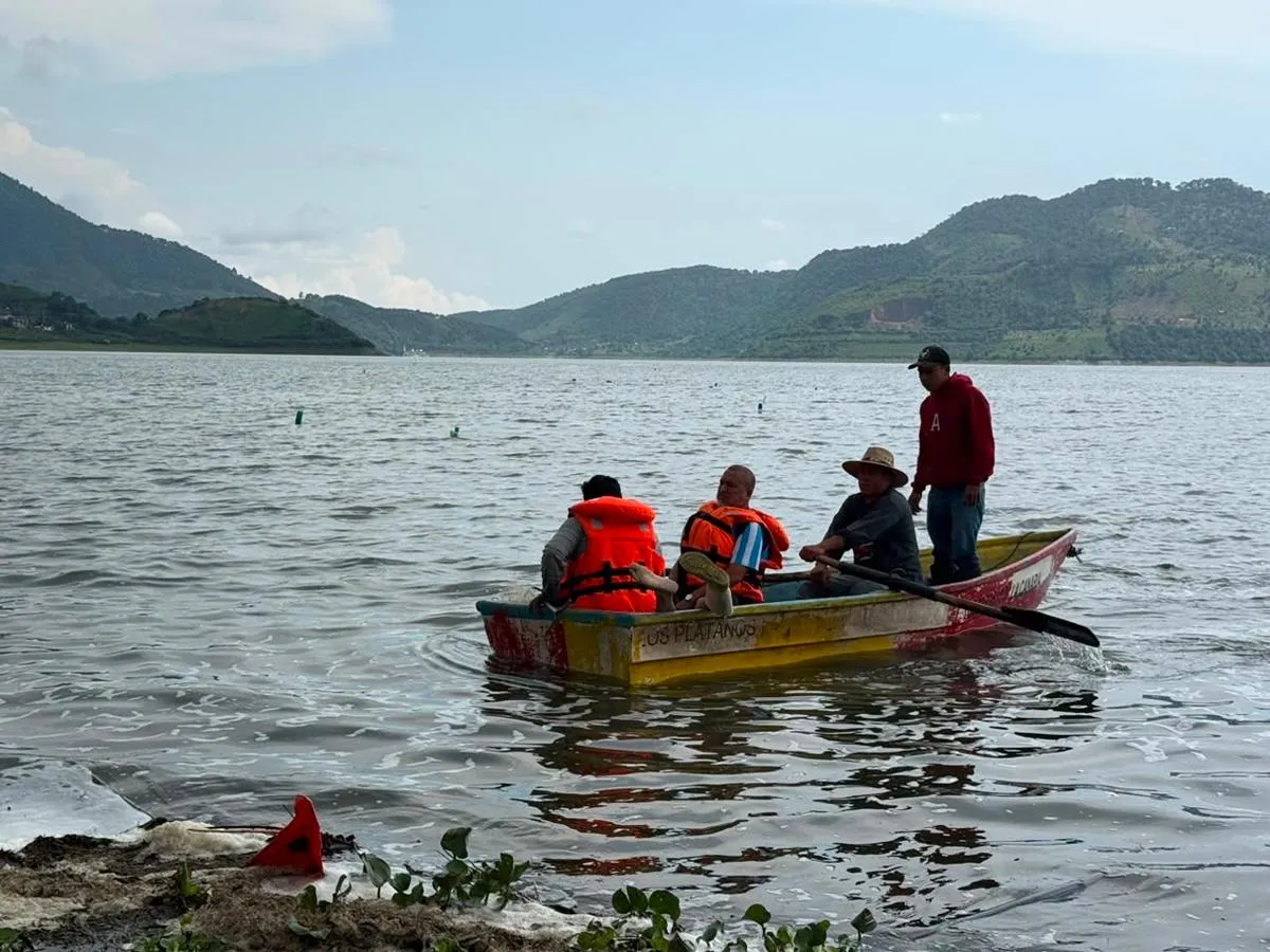 pescador ahogado presa bosque Zitácuaro