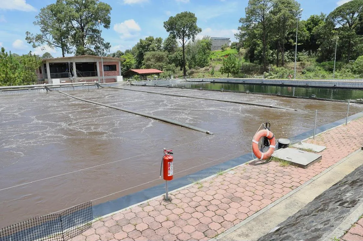 Planta “San Antonio” transforma el saneamiento en Uruapan; trata 82 % de las aguas residuales: Bedolla-2