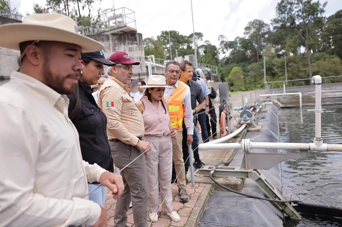Planta “San Antonio” transforma el saneamiento en Uruapan; trata 82 % de las aguas residuales: Bedolla