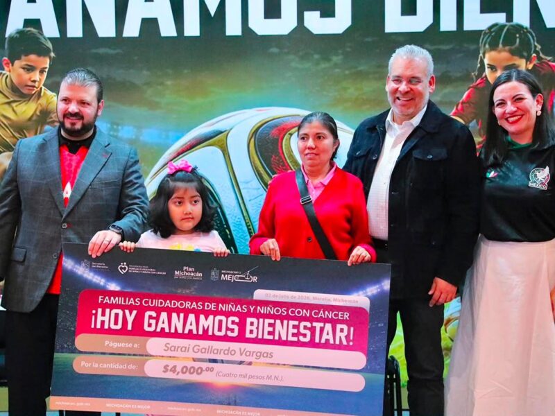 Programa para Familias Cuidadoras reduce del 30% al 2% el abandono de tratamientos en Michoacán: Bedolla