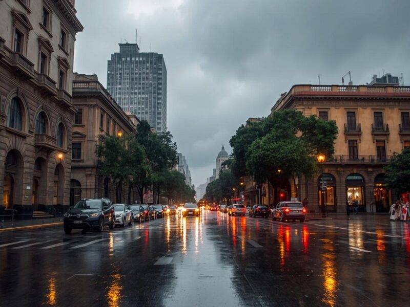 Pronostican inicio de semana lluvioso en todo México