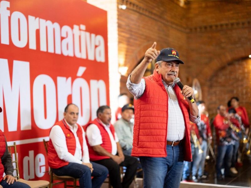 Raúl Morón construye unidad: El respaldo del PT lo posiciona como el articulador de las fuerzas de la Transformación