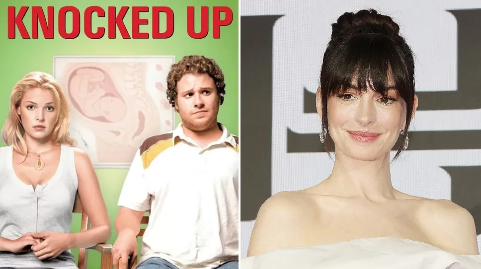 Seth Rogen revela el polémico motivo por el que Anne Hathaway abandonó ‘Knocked Up’