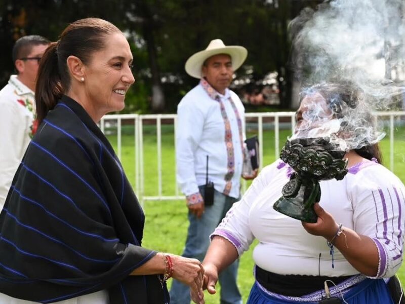 Sheinbaum anuncia más de 4 mil mdp para salud, educación y seguridad del pueblo P’urhépecha en Cherán