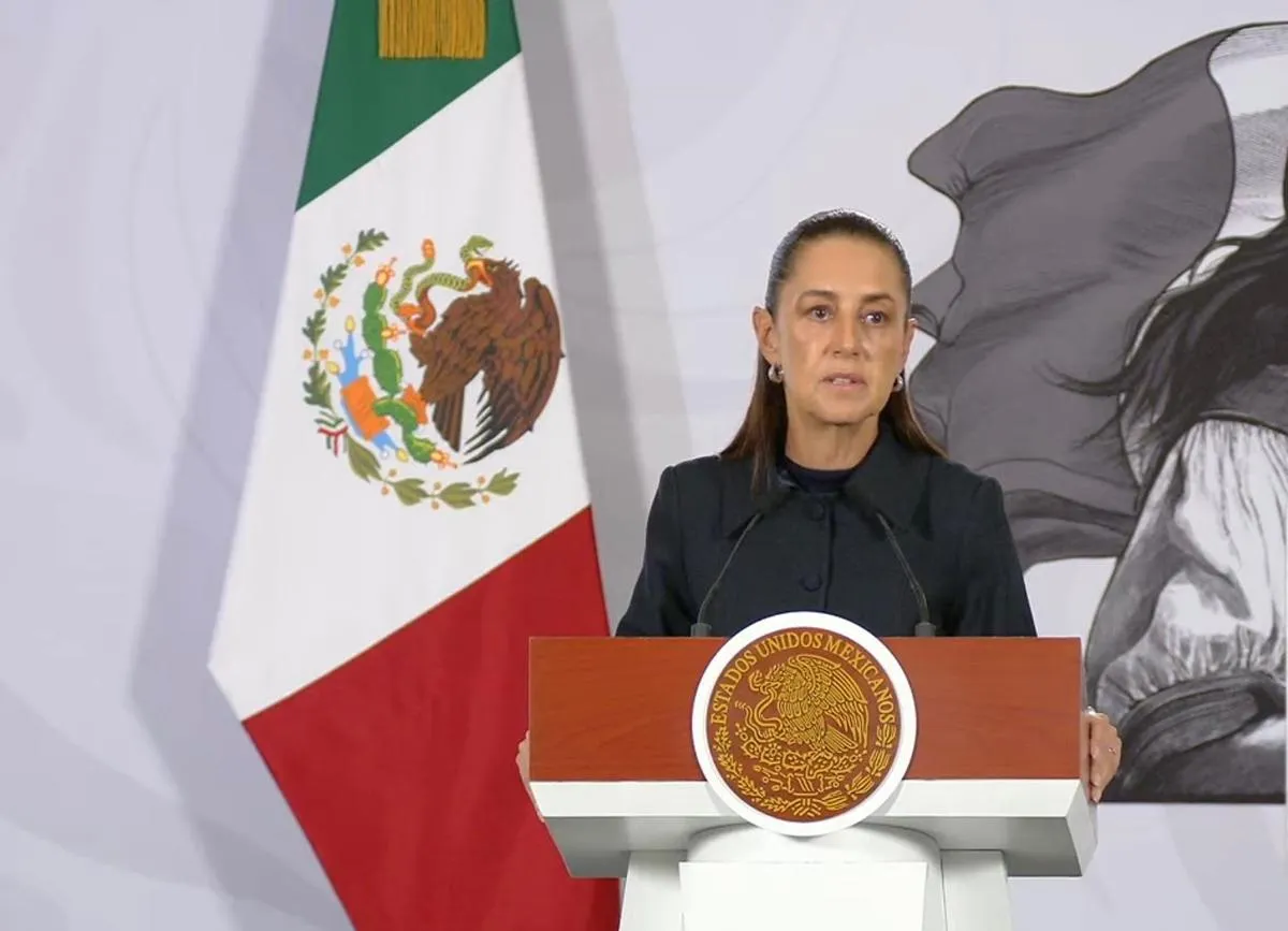Sheinbaum niega vinculación del gobierno de AMLO con la delincuencia organizada