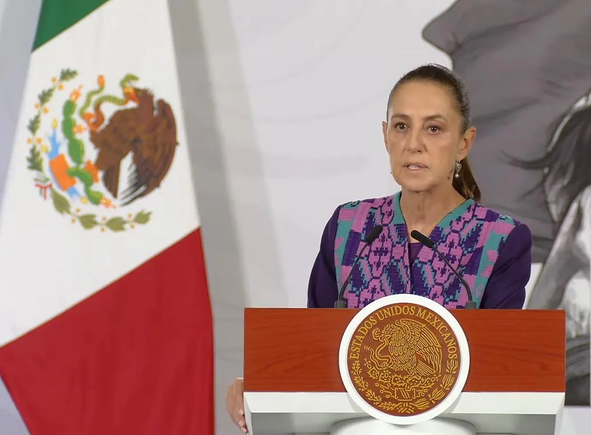 Sheinbaum reitera su rechazo a una reunión con la CNTE tras su movilización en CDMX