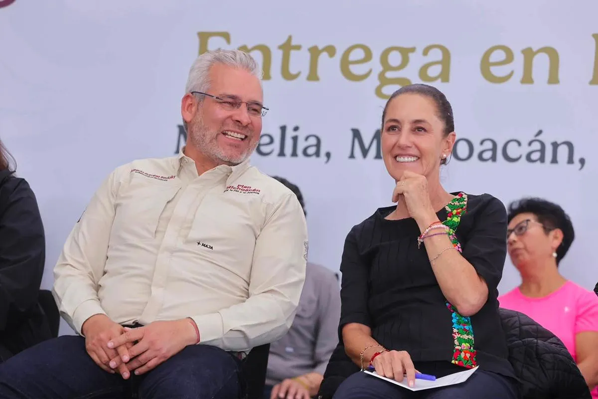 Sheinbaum y Bedolla superan el 50% de aprobación en Michoacán: Mitofsky