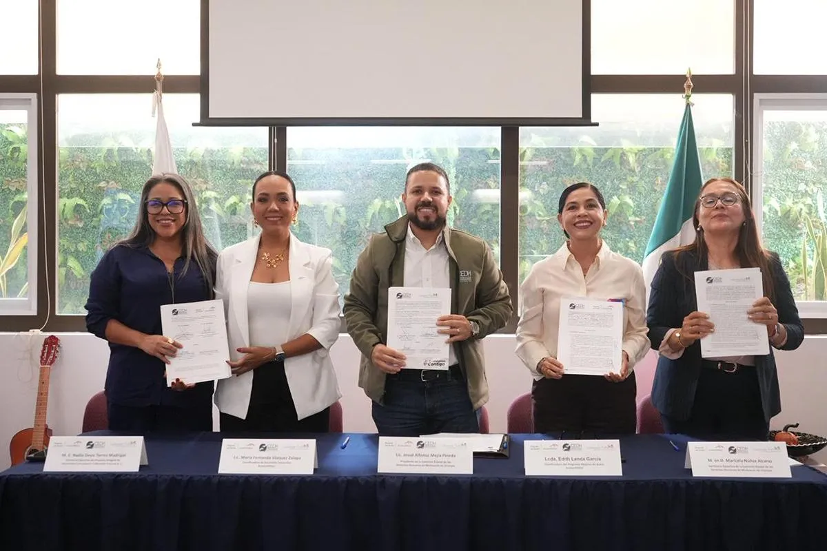 trabajo Josué Mejía CEDH Michoacán