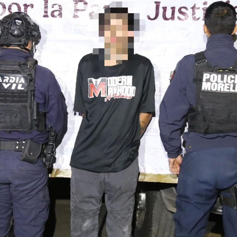 Tras persecución detienen a presunto robacoches en Morelia