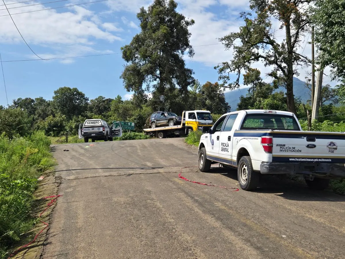 Ultiman a joven cuando viajaba a bordo de una camioneta en Tangancícuaro