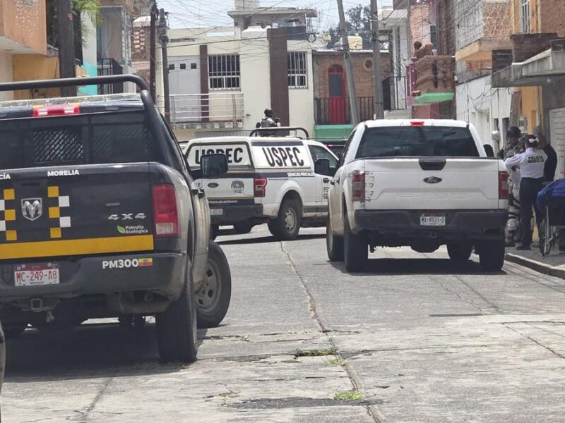 Una mujer de la tercera edad, quien perdió la vida al interior de su domicilio en Morelia