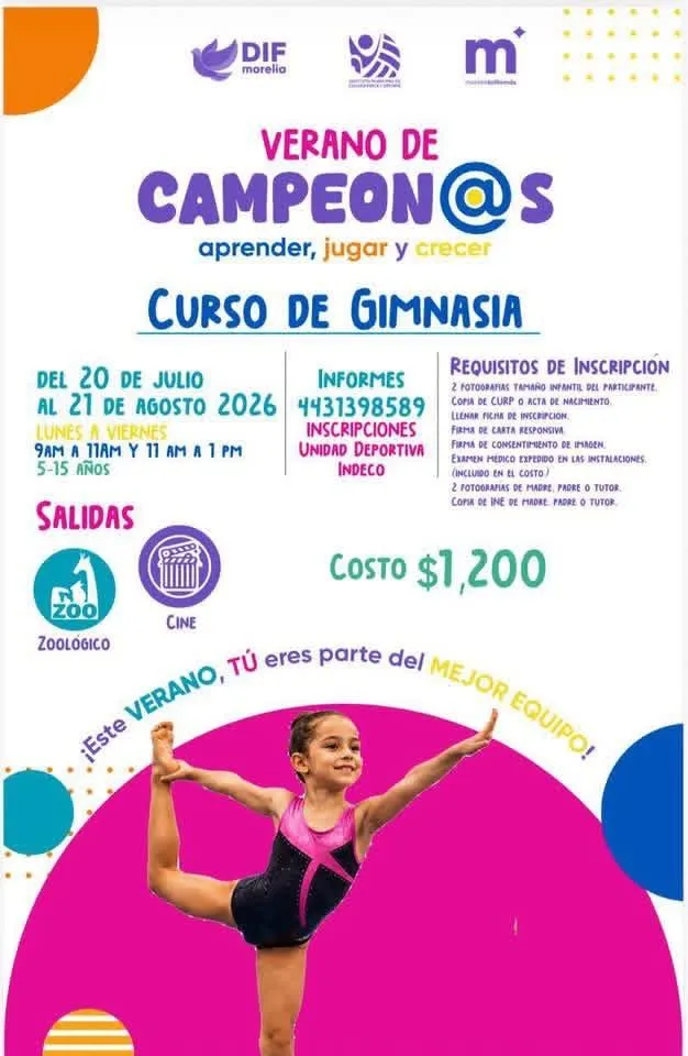 Verano de Campeones 2026 opción deportiva del IMCUFIDE