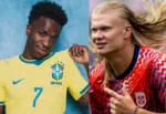 Vinícius Jr. y Erling Haaland protagonizan meme viral