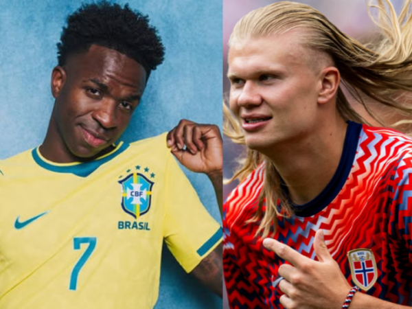 Vinícius Jr. y Erling Haaland protagonizan meme viral