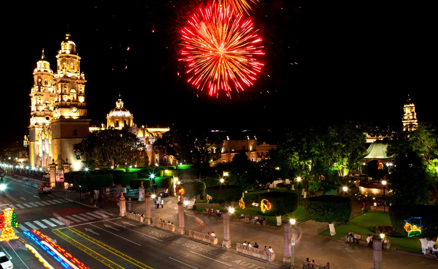 Resultado de imagen para año nuevo en MORELIA